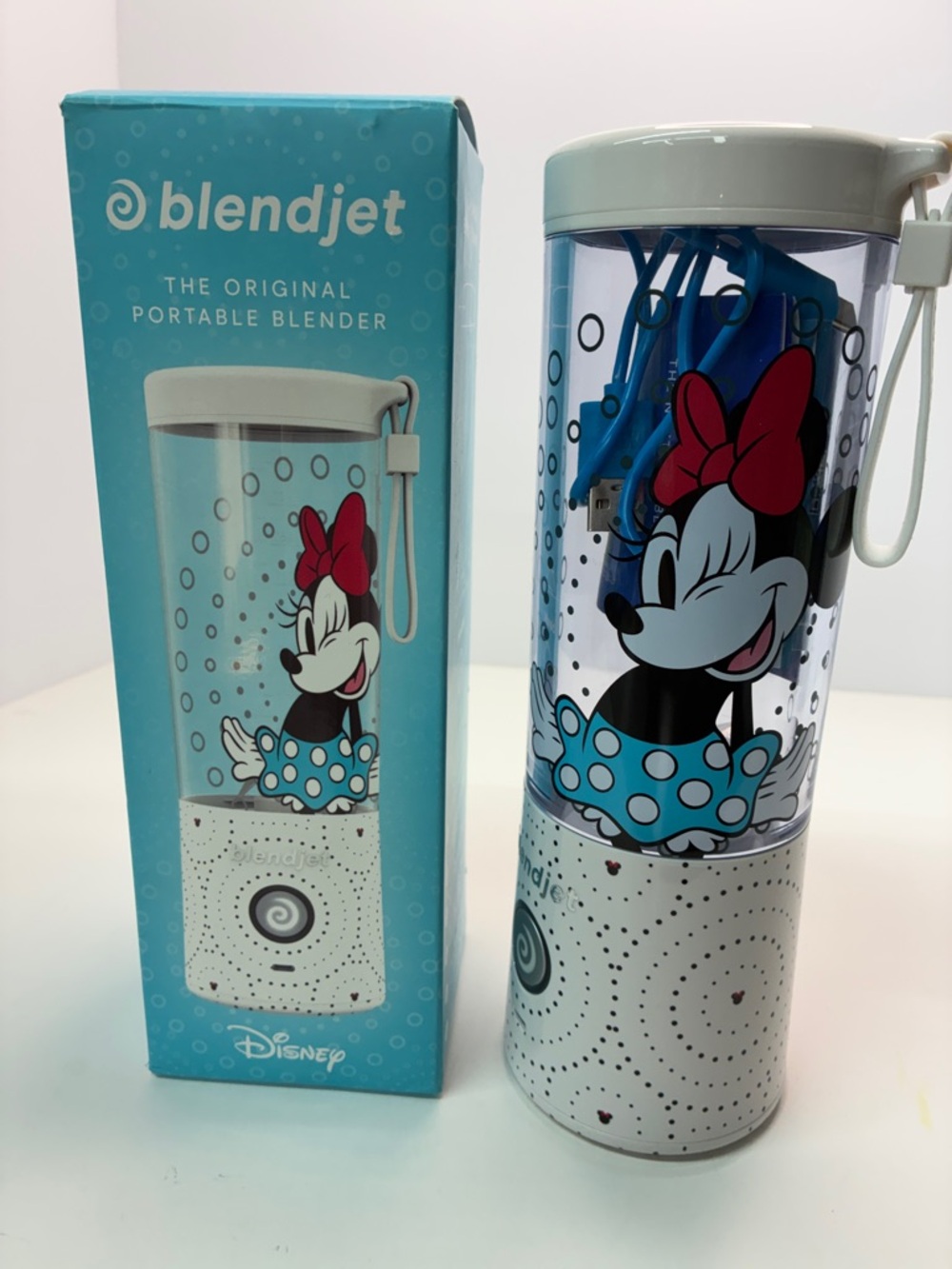 BlendJet Minnie Mouse Portable Blender - White